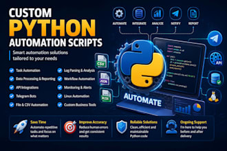 create custom python automation scripts