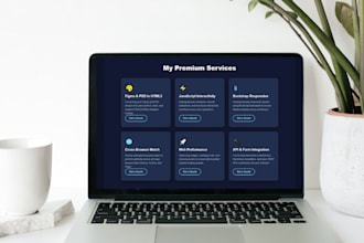 convert figma to HTML, CSS and tailwind CSS responsively