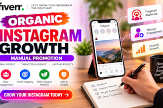 manage your instagram growth with a custom strategy