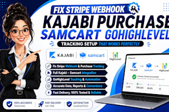 fix stripe webhook kajabi purchase samcart meta pixel gohighlevel tracking