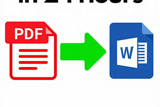 convert to PDF to editable to word