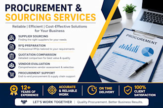 procurement, sourcing and vendor management support