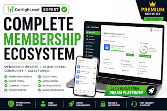 do ghl membership website, ghl client portal, gohighlevel sales funnel community