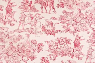 design toile de jouy seamless patterns for fabric print and wallpaper design