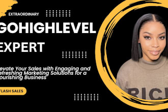 gohighlevel expert for ghl snapshot agency setup, saas setup and CRM workflows