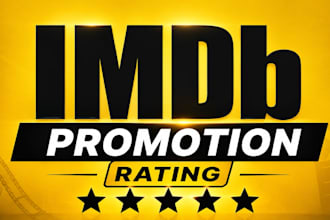 promote your movie on imdb and boost visibility organically