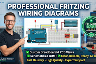 create a professional fritzing wiring diagram