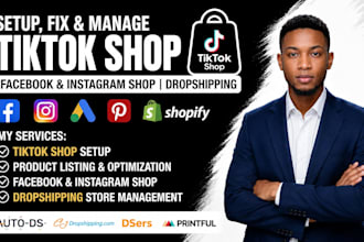 tiktok shop integration shopify store product listing seller center management