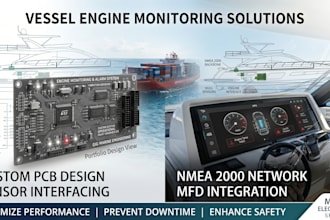 design engine monitoring and alarm system for vessel