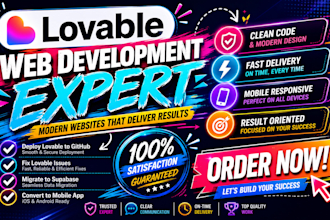 fix lovable ai website,saas mvp,lovable dev supabase,clone lovable to wordpress