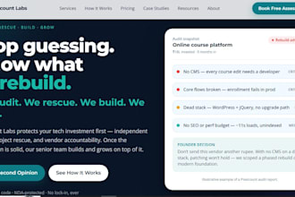 audit your website or app code and deliver a detailed technical report