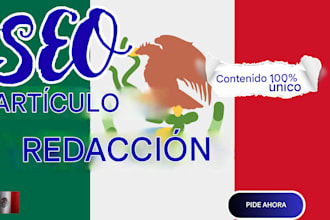 copywrite, seo content, website content, article, blog writng in spanish