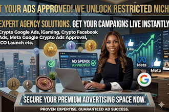 fix ads disapproval for crypto, forex, gamble ads, igaming ads