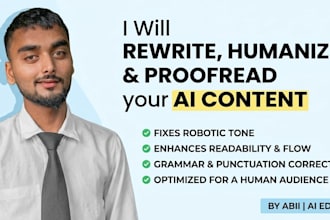 rewrite humanize and proofread your ai content