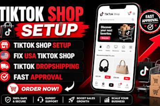 fix usa tiktok shop setup tiktok dropshipping tiktok shop approval