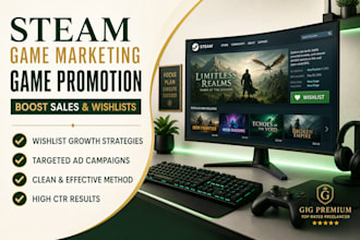 steam capsule game promotion game wishlists and visibility, steam game marketing