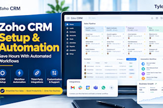 setup and automate your zoho crm for your business
