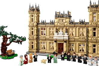 do lego moc set, house  lego design with instruction in bricklink studio