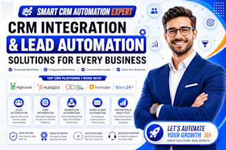 do gohighlevel hubspot zoho crm lead automation freshsales bitrix24 integration