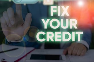 fix your credit repair, remove inquiries, charge off, collection , credit score