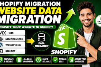 do shopify migration website data migrates wix squarespace wordpress to shopify