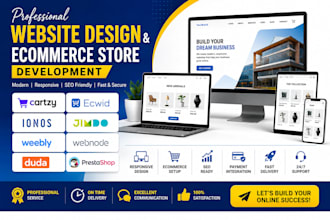 build cartzy ecwid ionos jimdo weebly webnode duda prestashop website design