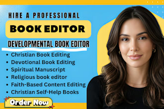 do christian book editing daily devotional book editing spiritual manuscripts