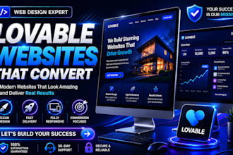 design, convert, and migrate lovable ai website to wordpress or shopify