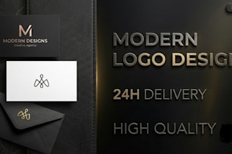 design a modern minimalist logo for your business