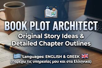 create original story ideas and a fully developed plot for your book