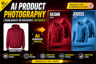 create realistic ai model photoshoots for clothing brands