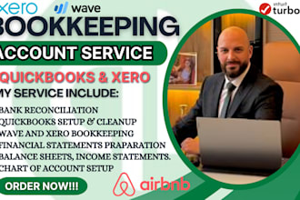 cleanup quickbooks bookkeeping xero setup bank reconciliation real estate books