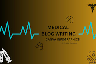 write medical content and pharma articles