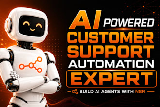 build ai powered customer support automation using n8n