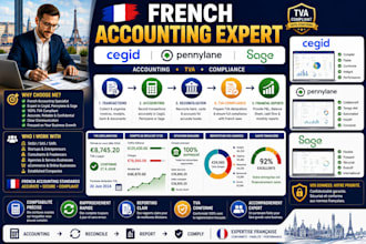 manage french accounting using cegid, pennylane, and sage