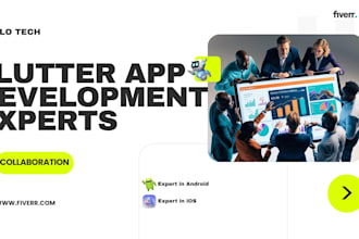 build flutter firebase app, dart framework app, ios flutter app