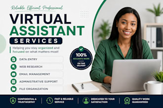 be your virtual assistant for admin tasks