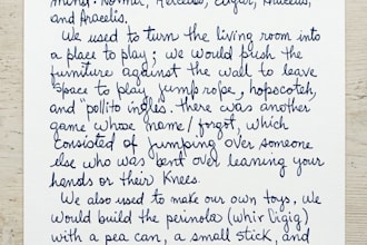write beautiful handwritten letters or notes