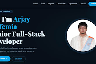 do modern responsive web design portfolio