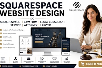 do squarespace law firm legal consultant service attorney lawyer website design