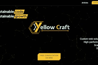 make you a fast, secured and unique showcase website