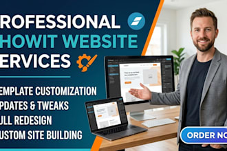 customize showit template, update showit, redesign showit, build showit website