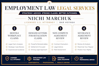 analyze your hostile workplace claim and legal strategy as a US attorney