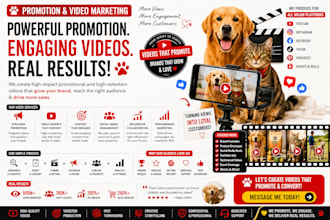 promote your pet business, product or brand