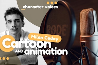 voice your cartoon or animated character