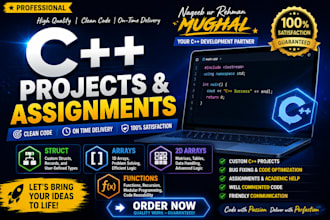 cpp programming projects and assignments