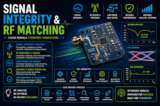 optimize pcb signal integrity and rf antenna matching