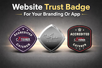 build custom web badges for trust awards and branding
