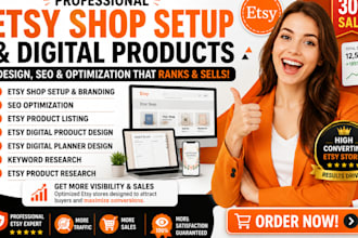 etsy digital product, etsy listing, etsy shop, etsy seo for digital product