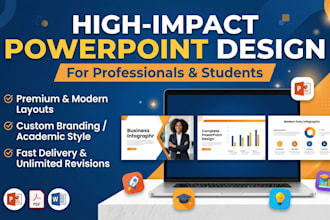 presentation design professional and unique